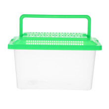 Bärbar Fiskbassäng Transparent Sköldpaddslåda För Hamster