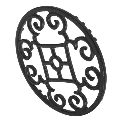 Cast Trivets Hetdisk Rack Kakelplatta Wokring Pottstöd Gasugn