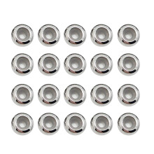 20Pcs 6 Mm Rostfritt Stopperkulor För Läderremmar