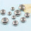 20Pcs 6 Mm Rostfritt Stopperkulor För Läderremmar 6
