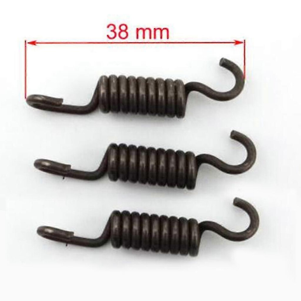 Kikidex (As Show, One Size) 3X 3X Clutch Springs Repair Parts For 47 49Cc Dirt Bike Moto Quad Atv