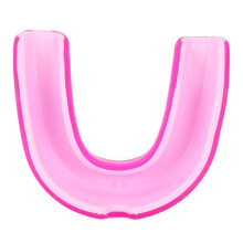 (Purple) Sport-Mundschutz Gummi mit Aufbewahrungsbox Lila