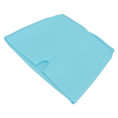 (Blue) Cold Compress Head Wrap Migraine Relief Double Layer Cooling Hat Blue 1