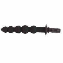 (12mm / 0.47in) Faszienmassagekopf wasserdicht Silikon 18mm Schwarz