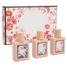 3x Damenparfum-Set Blumig Langhaltend, 30ml
