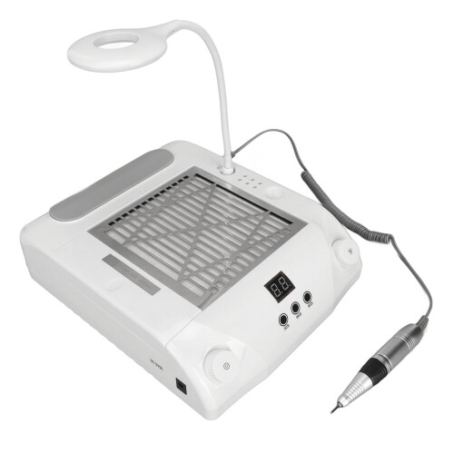 (EU Plug) 108W 6-in-1 Nail Drill Machine with Lamp 1