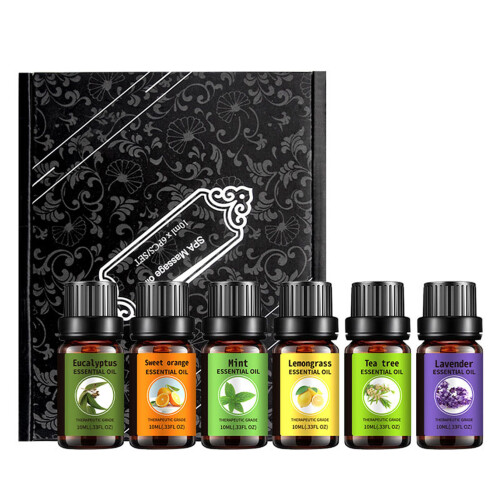 6pcs 10ml Essential Oil Aroma Spa Massage Refreshing 1