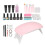 Nail Art Curing Lamp Base Top Coat Water Tips Extension Glue Set 3