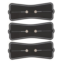 3x Elektrische Massageauflagen Selbstklebend Hals