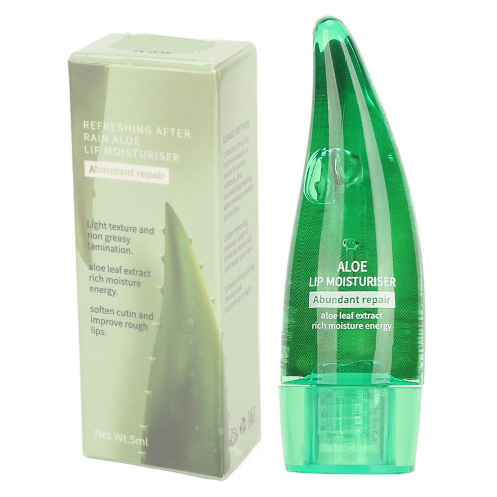 Aloe Vera Lip Gloss Long Lasting Moisturizing for Dry Cracked Lips