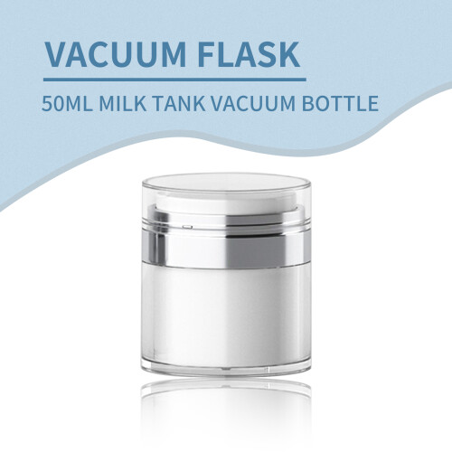 50ml Portable Airless Acrylic Lotion Jar