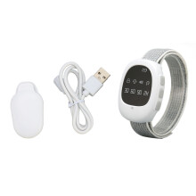 Wireless Bedwetting Alarm 4 Timing Music Vibration Sensor Watch