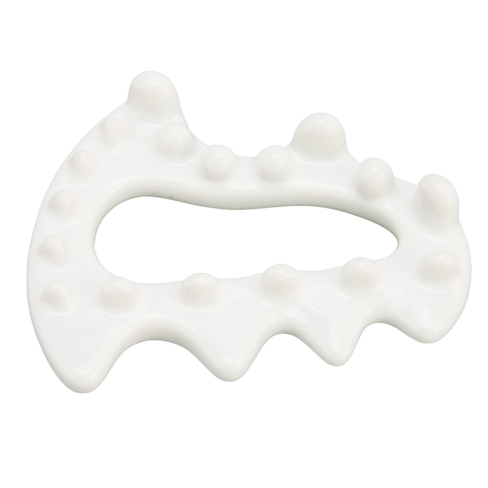 Body face ceramic gua sha massager eliminate cellulite detox