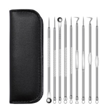 18pc Stainless Steel Blackhead & Pimple Tool Set