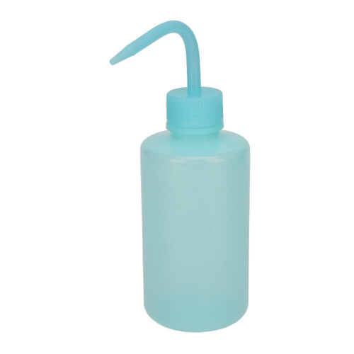 (Blue) 6x 250ml Schwarz Tattoo-Squeezeflasche schmales Maul 2