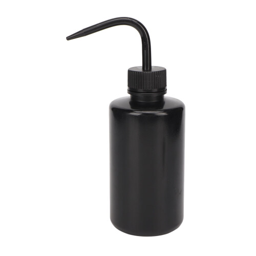 (Black) 6x 250ml Schwarz Tattoo-Squeezeflasche schmales Maul 1