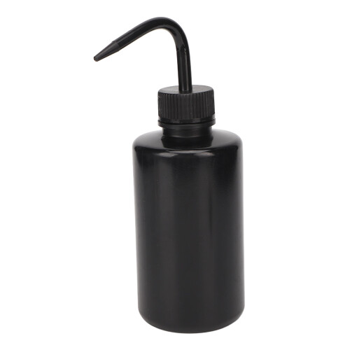 (Black) 6x 250ml Schwarz Tattoo-Squeezeflasche schmales Maul 2
