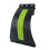 (3 Level Green and Black) Back Massager Board Adjustable Lumbar Cracker Spine Deck 3 Level 1