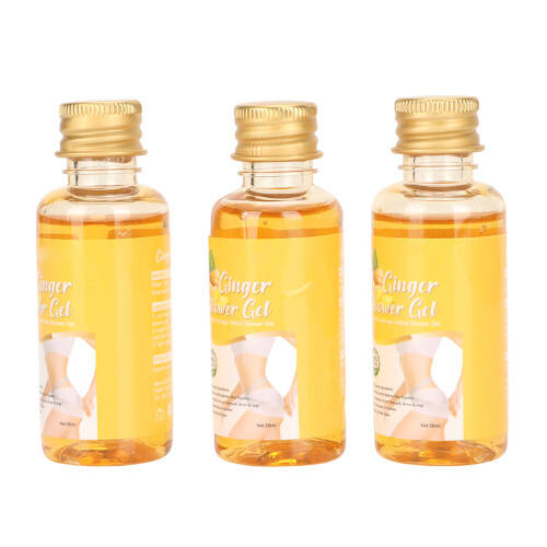 3x 30ml Ingwer-Duschgel Feuchtigkeitspflege 1