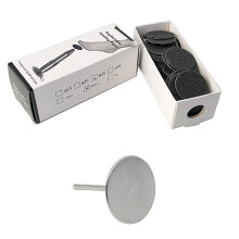 25mm Elektrischer Nageltrimmer Kopf 100 Stk Nagelfeilen Maniküre