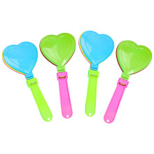 4Pcs PP Clappers Cheering Accessories Nontoxic Design Loud-Love