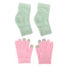 Rosa Feuchtigkeits-Handschuhe Touchscreen Gegen Rissige Haut