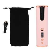 Drahtloser Keramik-Lockenstab LCD 4000mAh Akku Auto