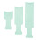 (Green) 3x Paarse Haarverf Splitspennen Set 1