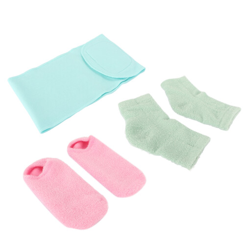 Feuchtigkeitscreme-Handschuhe & -Socken mit Gel 2