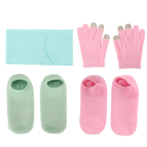 7-delige hydraterende hand- en hielgels 1