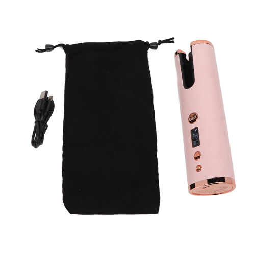 Drahtloser Keramik-Lockenstab LCD 4000mAh Akku Auto 1