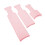 (Pink) 3x Färbungsbrett Barber-Färbeset Lila 2