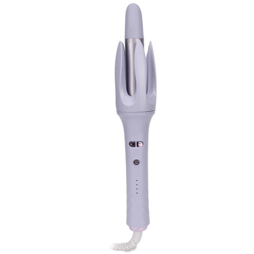 (EU Plug) Automatic Rotating Curling Iron Negative Ion 100-240V US Plug 1