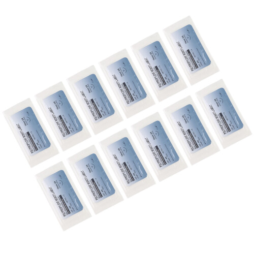(4/0) 12pcs Polypropylene Suture Practice Thread 2/0 Training Set 2