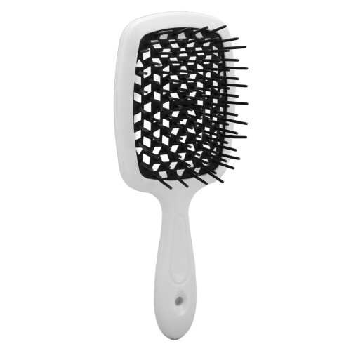 (Black) Entwirr-Kamm Massage-Pfirsichrosa 1