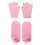 Rosa Touchscreen-Spa-Handschuhe für Hände & Füße 4