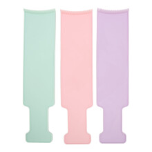 3pcs Balayage Board Curved Comb Teeth Smoothing Foiling for Hair Dye