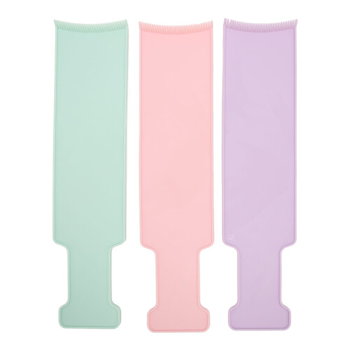 3pcs Balayage Curved Foiling Dye Comb Set