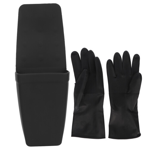 Hitzebeständiges Silikon-Etui für Lockenstab mit Handschuh