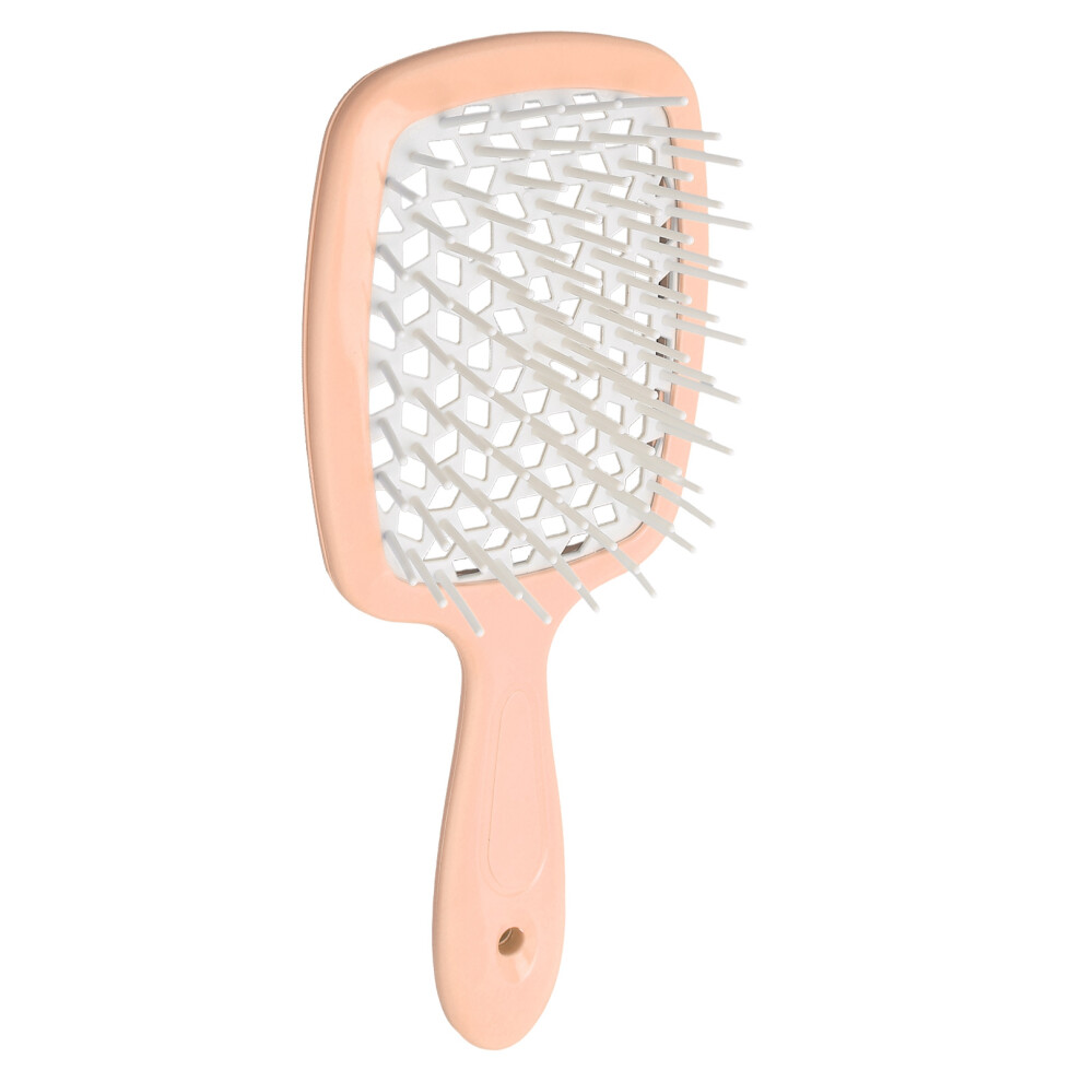 Pink (Pink) Detangler Hair Brush Quick Dry Massage Scalp Vent Hollow Brush