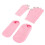 Rosa Touchscreen-Spa-Handschuhe für Hände & Füße 2
