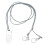 (White) Transparenter Sound-Hilfe-Clip mit Halterung 1