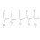(Right Ear 2BR) 5x Transparante Versterkers L Oor 2BL 1