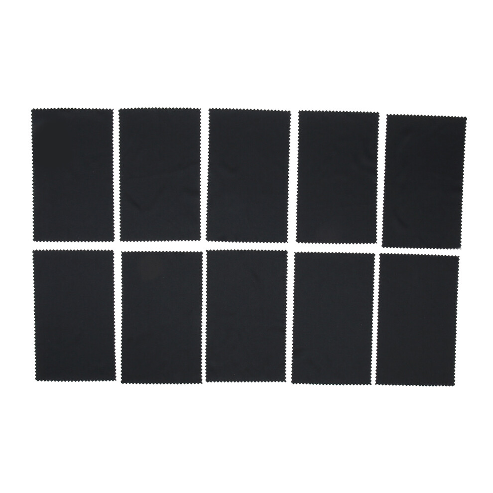 10 Pack Microfiber Cleaning Cloths for Screens Lenses Eyeglasses