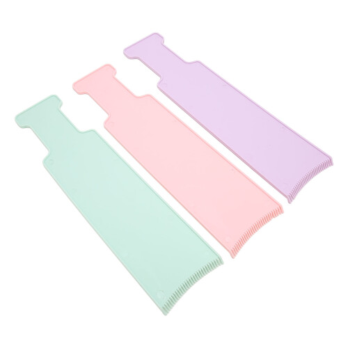 3pcs Balayage Curved Foiling Dye Comb Set 1