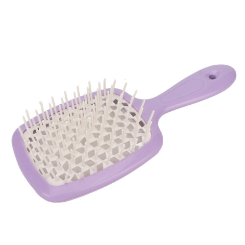 (White) Vent Haarborstel Professioneel Donkerpaars 2