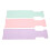 3pcs Balayage Curved Foiling Dye Comb Set 5