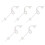 (Right Ear 2BR) 5x BTE Slanke Tuben 2B met Open Dome S 3