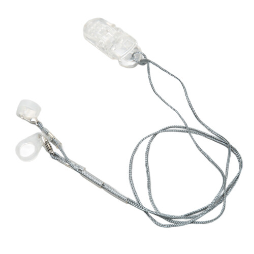 (Transparent) Transparenter Sound-Hilfe-Clip mit Halterung 1