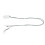 (White) Transparenter Sound-Hilfe-Clip mit Halterung 3